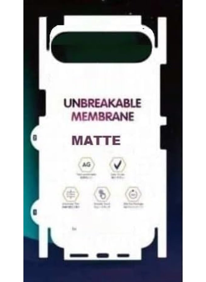 MATTE Back Sticker Screen Protector for iPhone 17 Air, Matte Anti-Fingerprint, Full Side Anti-Scratch, Gelatin Material (iPhone 17 Air) - Image 2